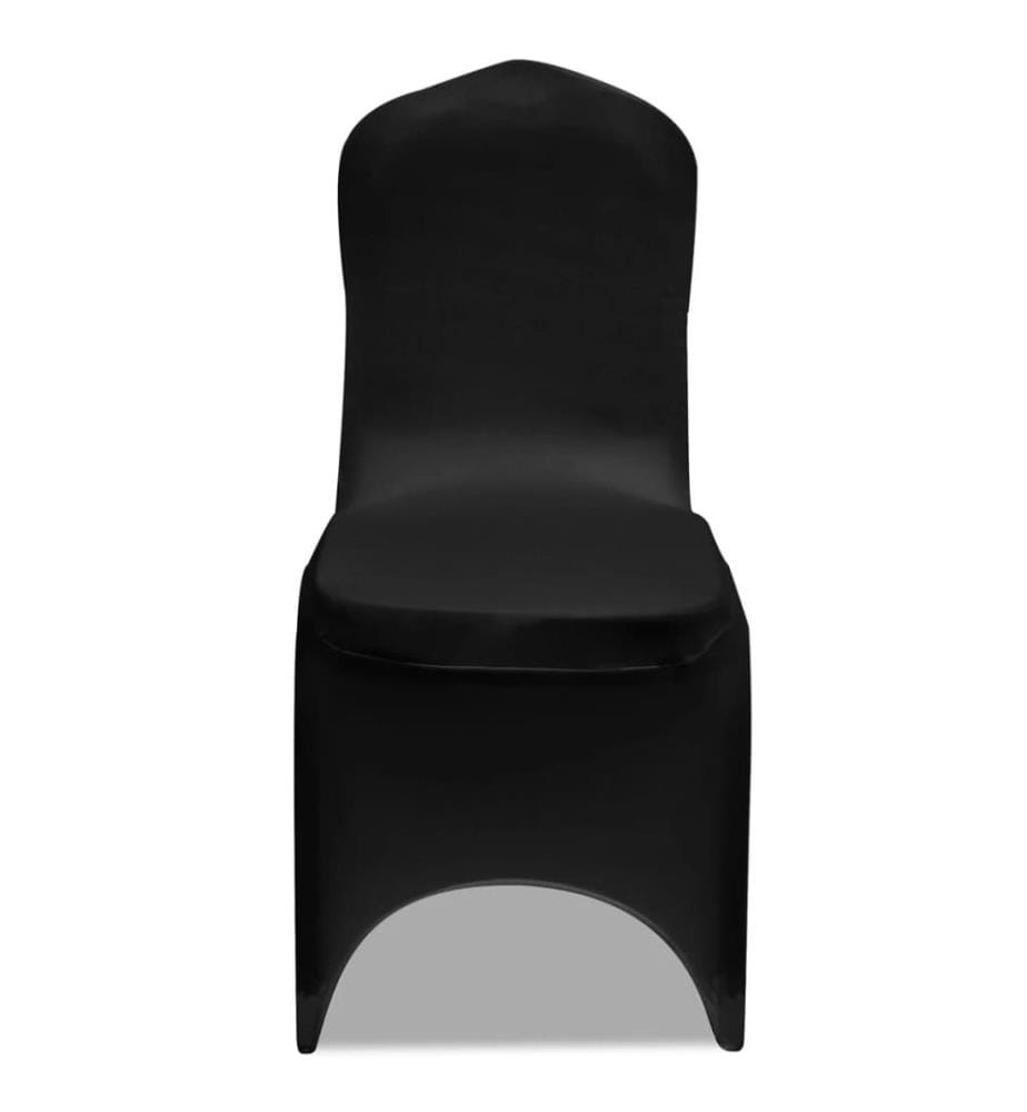 50 x Stuhlhusse Stretchhusse schwarz