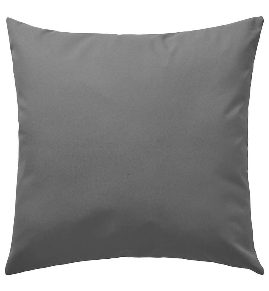 Gartenkissen 2 Stk. 45 x 45 cm Grau