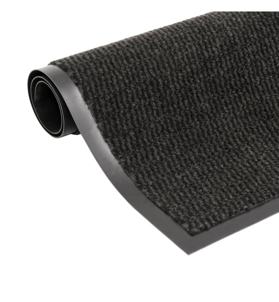 Schmutzfangmatte Rechteckig Getuftet 40x60 cm Schwarz