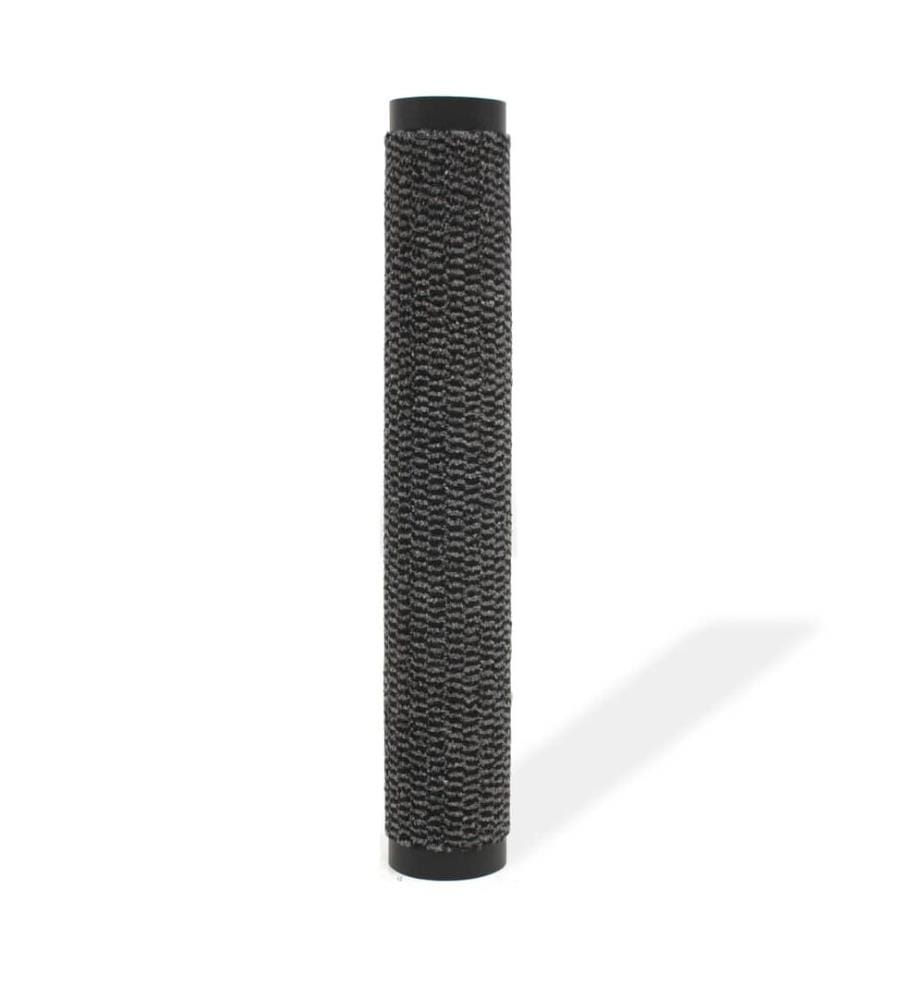 Schmutzfangmatte Rechteckig Getuftet 80x120 cm Anthrazit