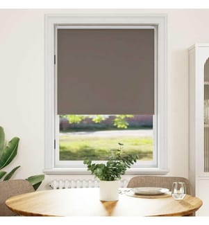 Verdunkelungsrollo 124,4 x 175 cm, Stoffbreite 120 cm, Kaffeebraun