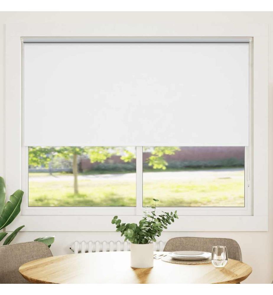 Verdunkelungsrollo 164,4 x 175 cm, Stoffbreite 160 cm, Weiss