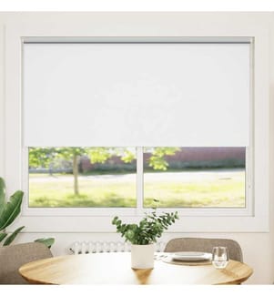 Verdunkelungsrollo 164,4 x 175 cm, Stoffbreite 160 cm, Weiss
