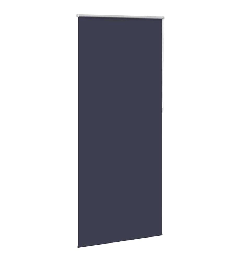 Verdunkelungsrollo 84,4 x 230 cm, Stoffbreite 80 cm, Marineblau