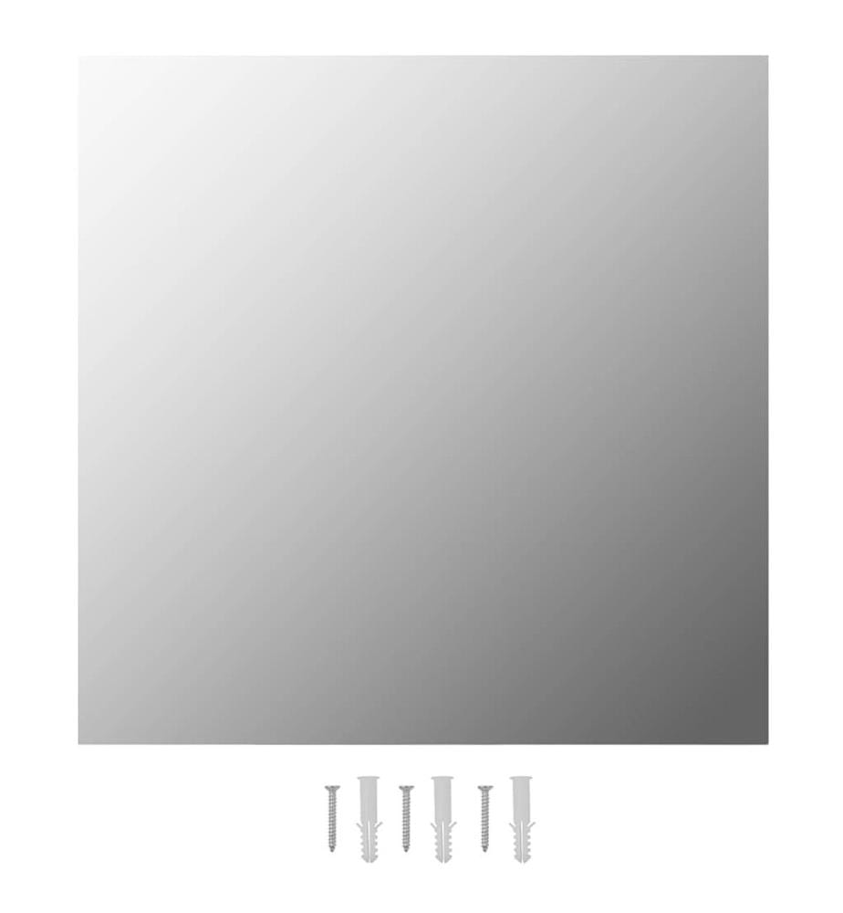 Wandspiegel 60 x 60 cm Quadratisch Glas