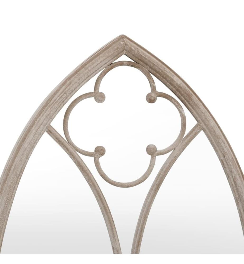 Gartenspiegel Sand 70x30 cm Eisen