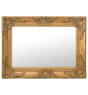 Wandspiegel im Barock-Stil 60x40 cm Golden