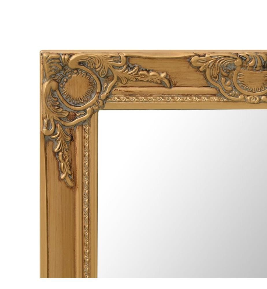 Wandspiegel im Barock-Stil 60x40 cm Golden