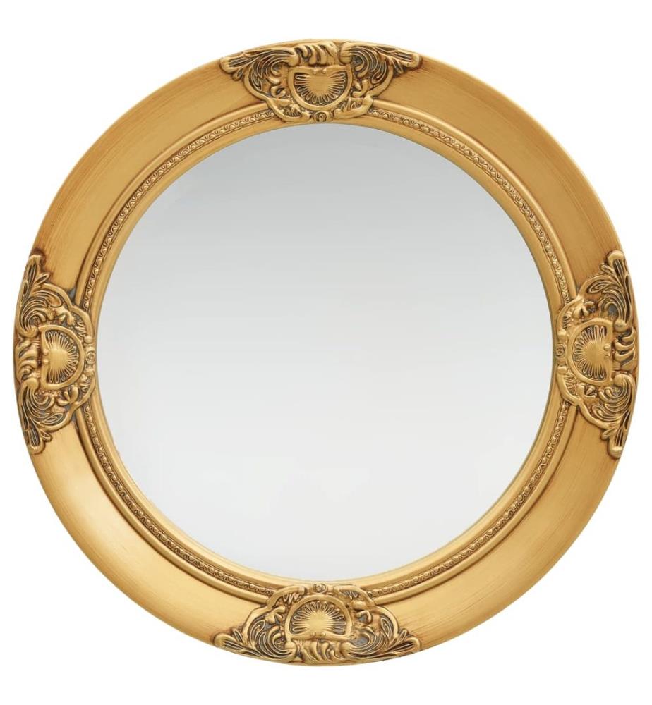 Wandspiegel im Barock-Stil 50 cm Golden