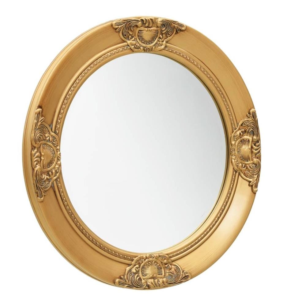 Wandspiegel im Barock-Stil 50 cm Golden