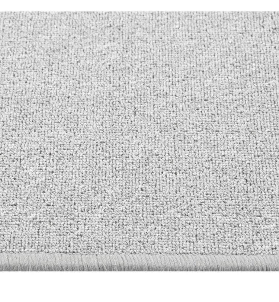Teppichläufer Hellgrau 50x150 cm