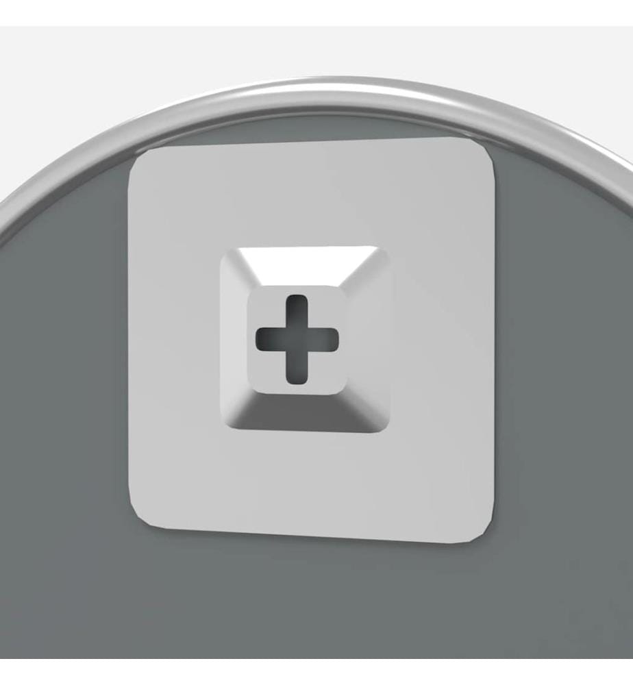 Wandspiegel Silbern Ø 30 cm Rund