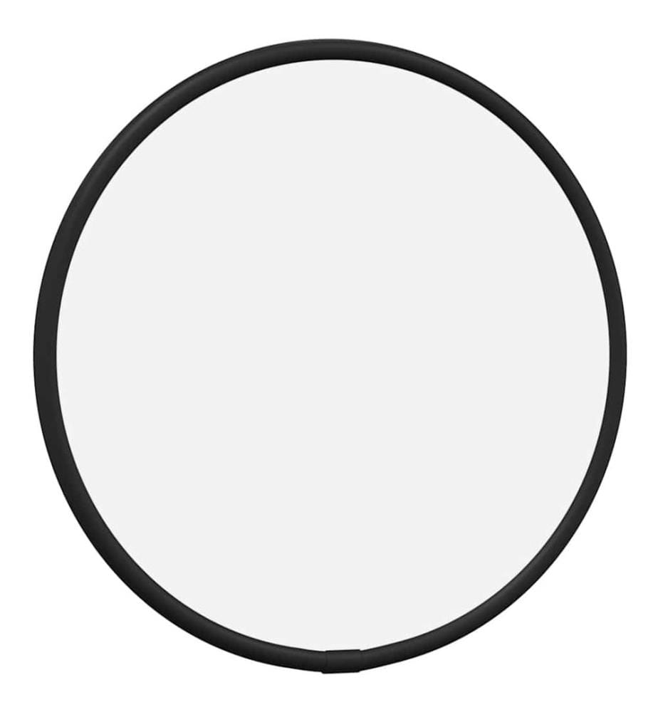 Miroir mural Noir Ø 20 cm Rond
