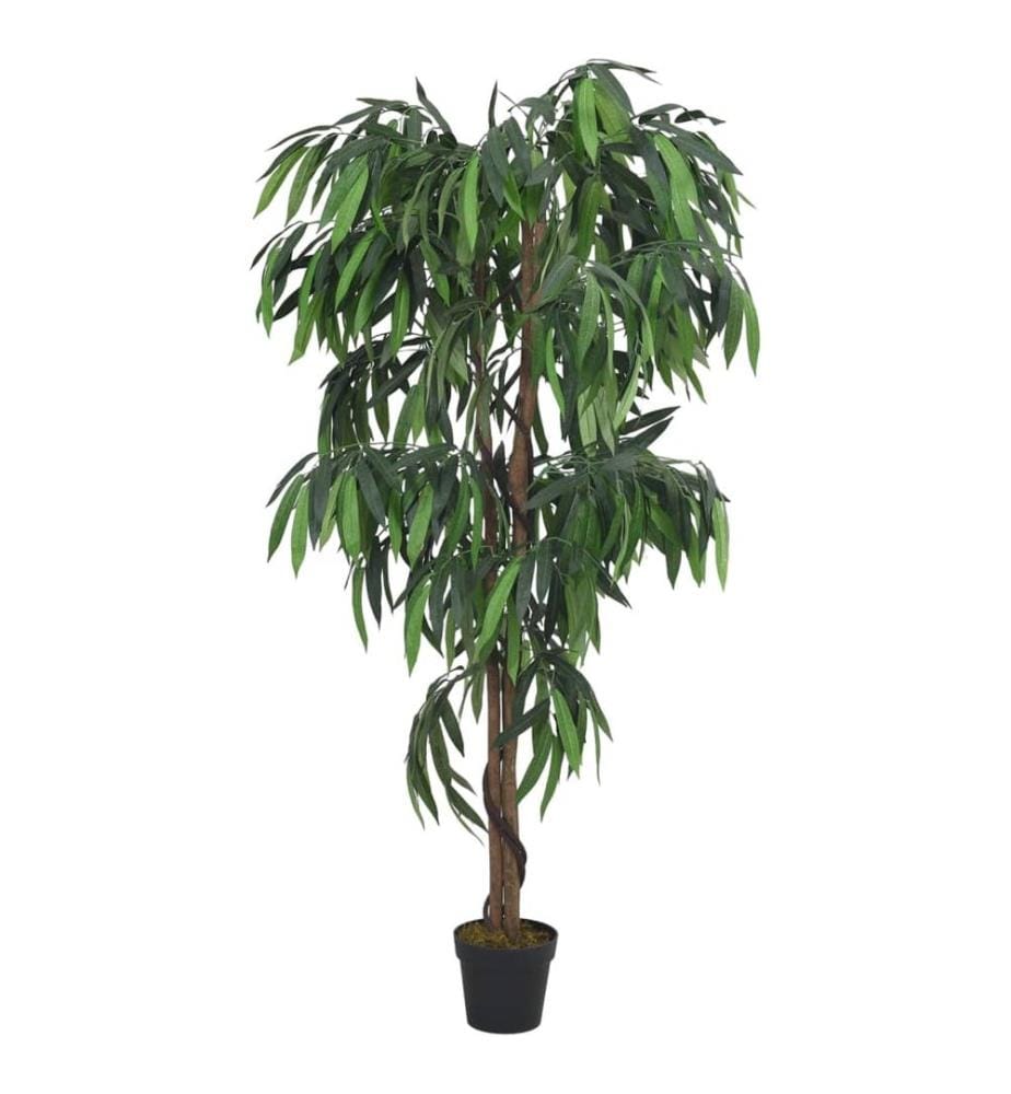 Mangobaum Künstlich 1050 Blätter 200 cm Grün