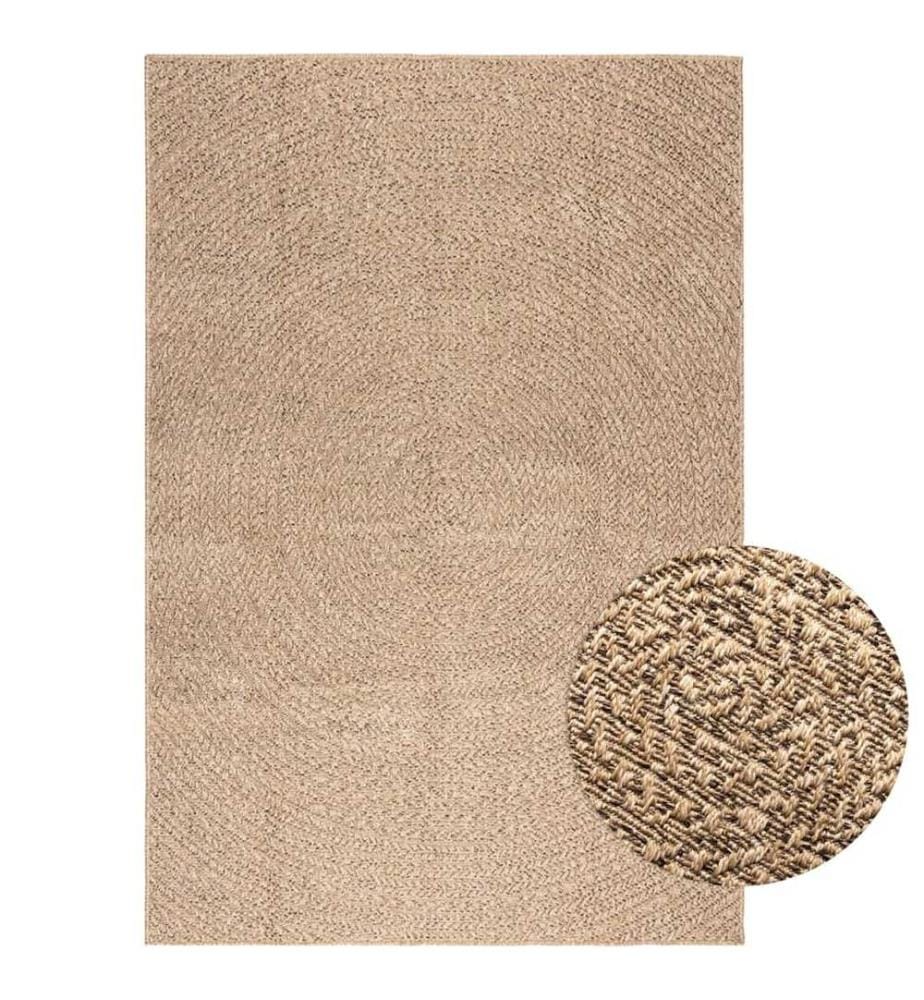 Tapis ZIZUR 140x200 cm aspect de jute intérieur et extérieur