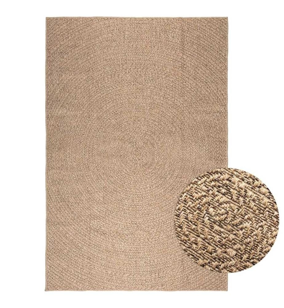 Tapis ZIZUR 200x290 cm aspect de jute intérieur et extérieur