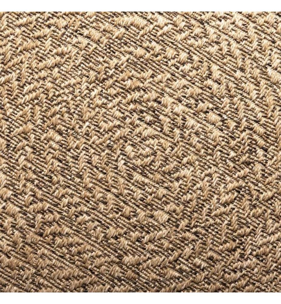 Tapis ZIZUR 200x290 cm aspect de jute intérieur et extérieur