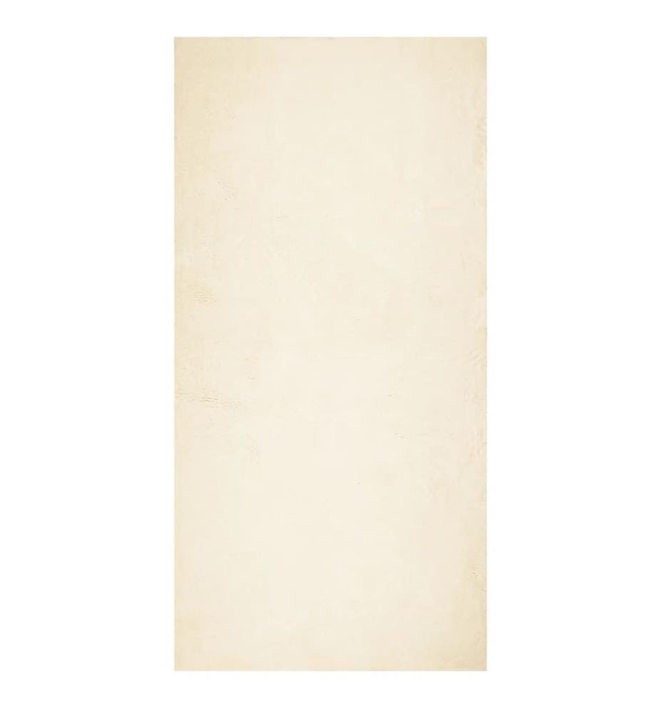 Teppich HUARTE Kurzflor Weich und Waschbar Creme 100x200 cm