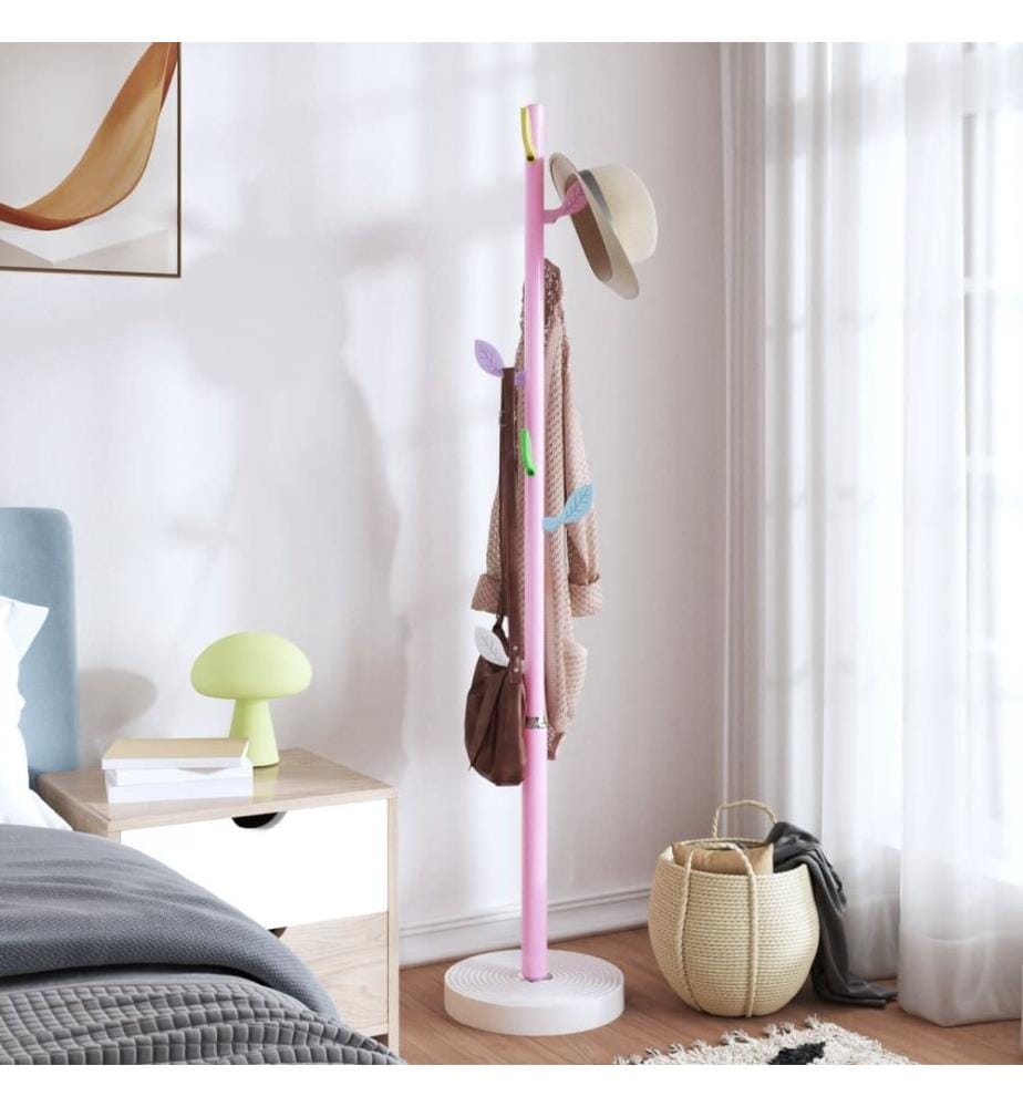 Garderobenständer Rosa 172 cm Pulverbeschichtetes Eisen