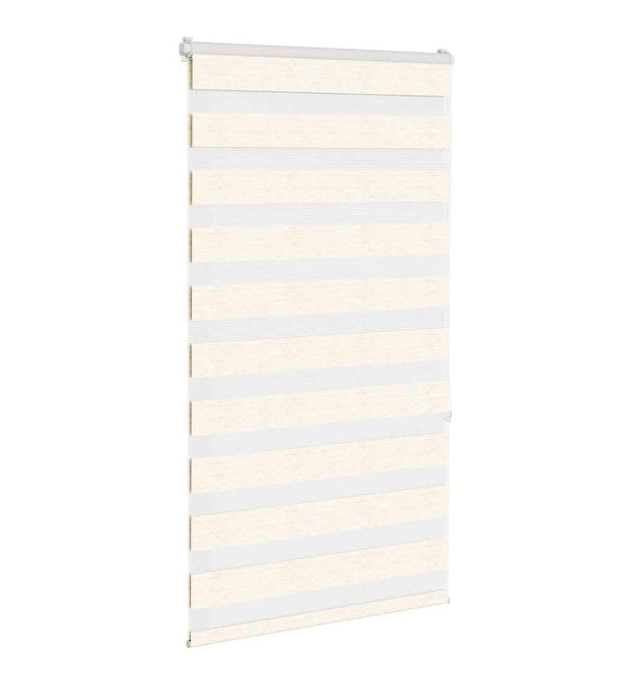 Doppelrollo Marmorbeige 70x150 cm Stoffbreite 65,9 cm Polyester