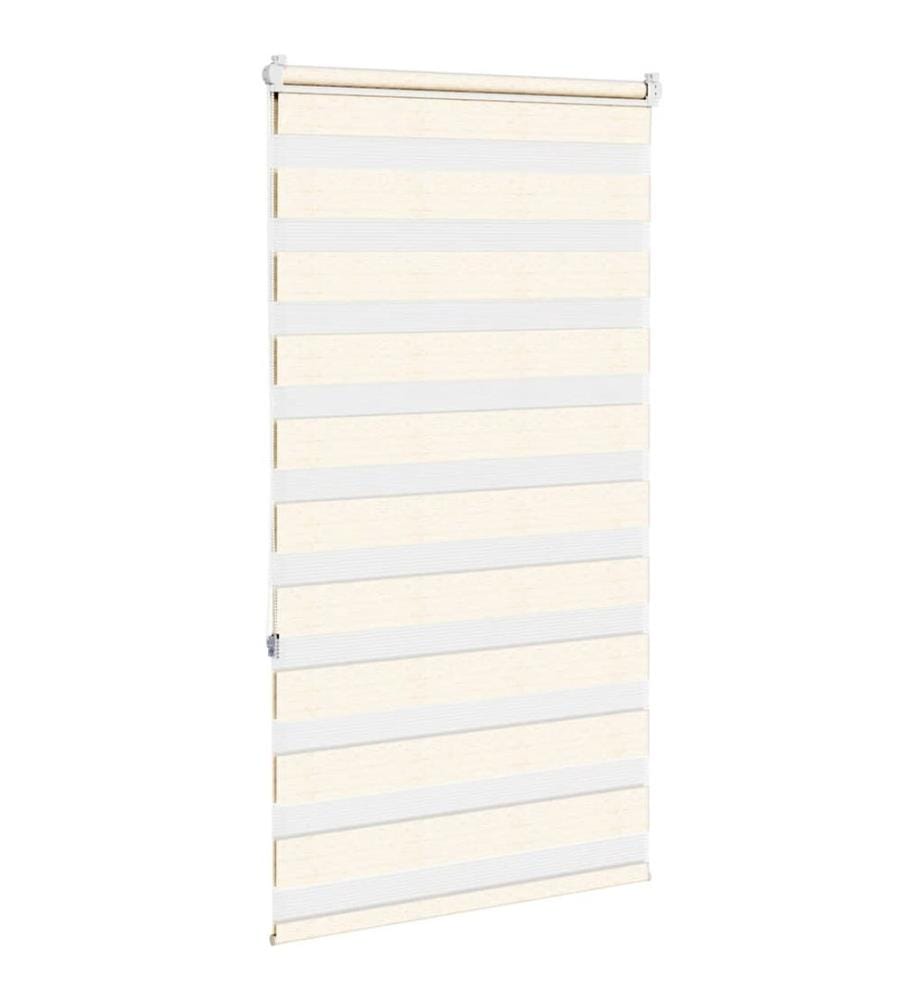 Doppelrollo Marmorbeige 70x150 cm Stoffbreite 65,9 cm Polyester