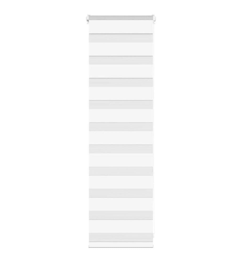 Doppelrollo Weiss 45x100 cm Stoffbreite 40,9 cm Polyester