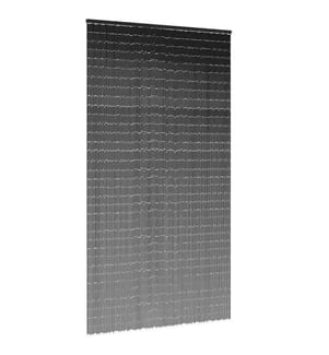 Insekten-Türvorhang Dunkelgrau 120x220 cm Bambus