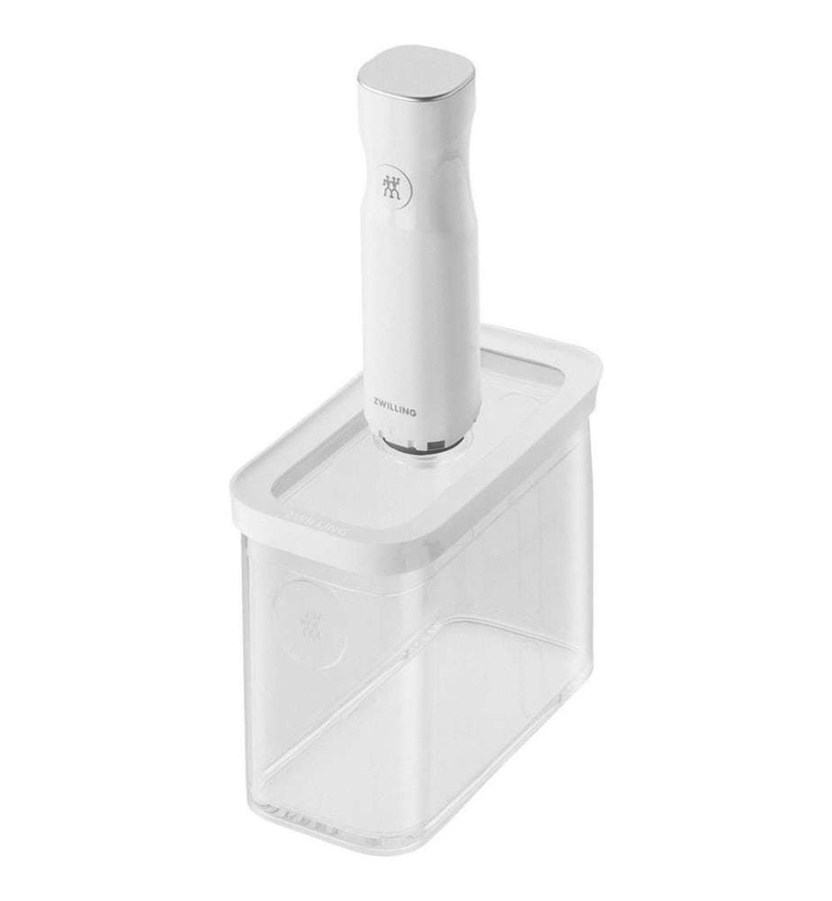 Cube Box - 2M - 15.2 x 21.4 x 10.7 cm, 1.8 l, clear-white