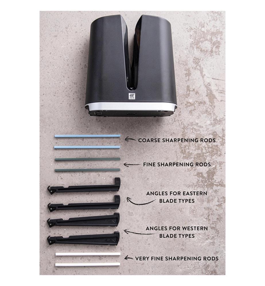 V-Edge, aiguiseur de couteaux, - Noir