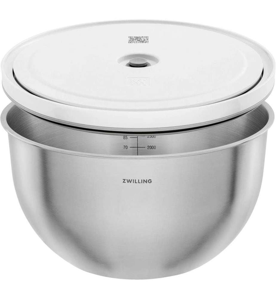 Vacuum starter kit - Fresh & Save Bowls - 9 pieces, stainless steel