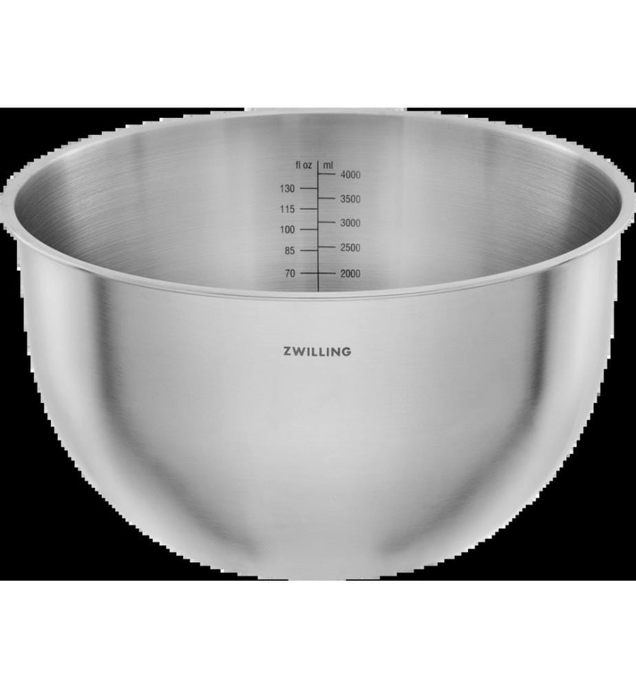 3-piece Fresh & Save Bowls stainless steel bowl set - silver