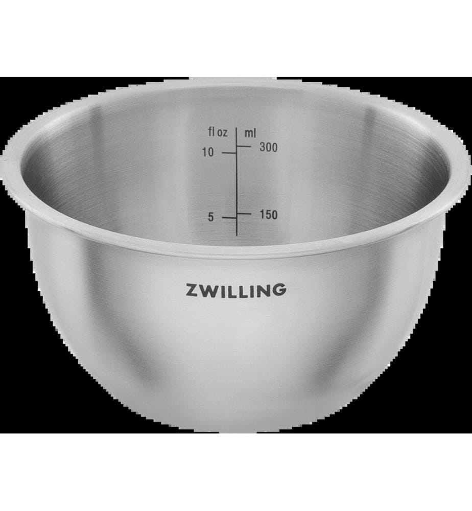 3-piece Fresh & Save Bowls stainless steel bowl set - silver