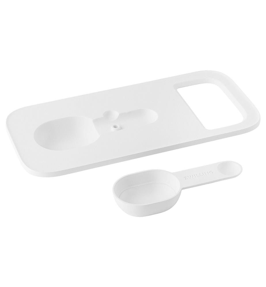 Cube M Insert avec Cuillère de Mesure, Adapté à M,2M,3M - Blanc