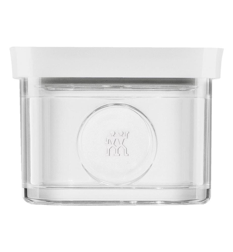 Set di scatole cubo da 6 pezzi S Trasparente-Bianco - Trasparente