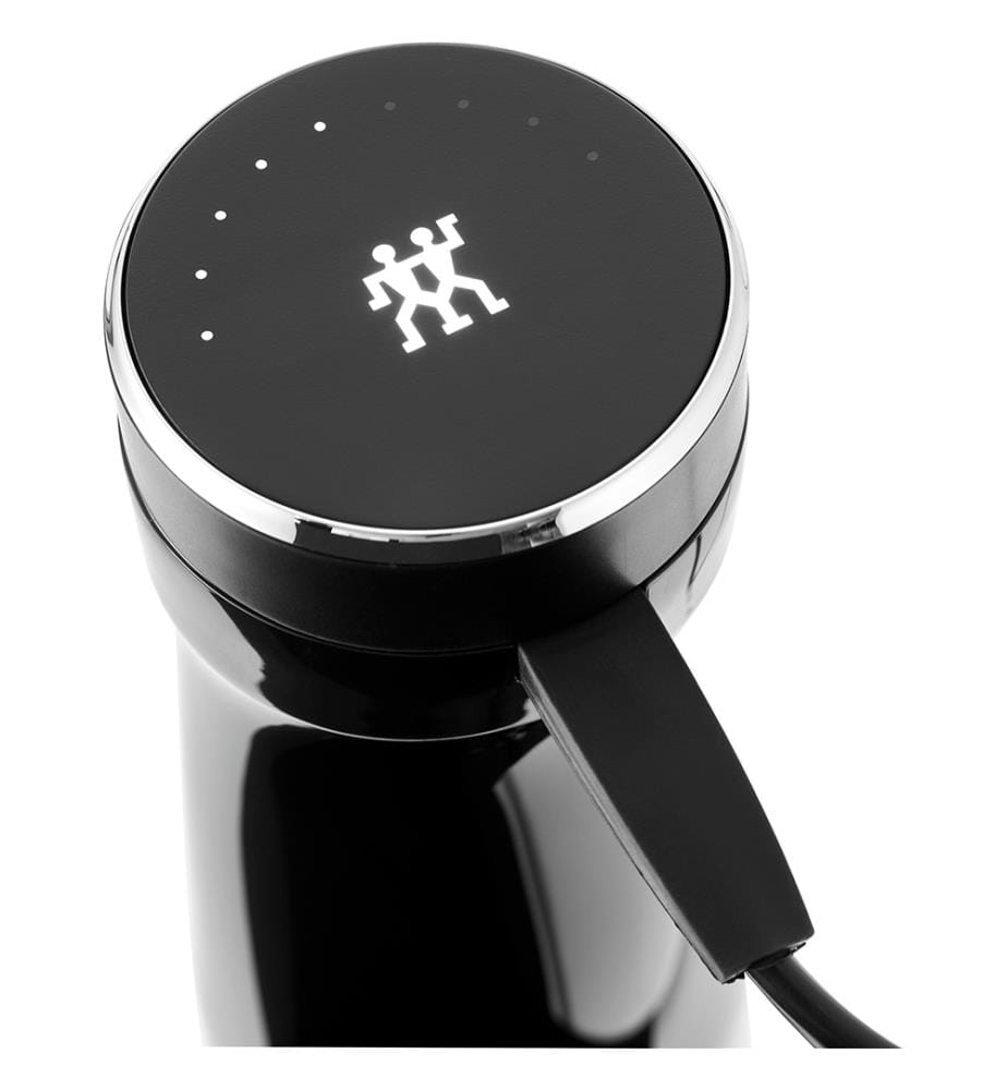 Hand blender Enfinigy incl. cup and vacuum lid - Black