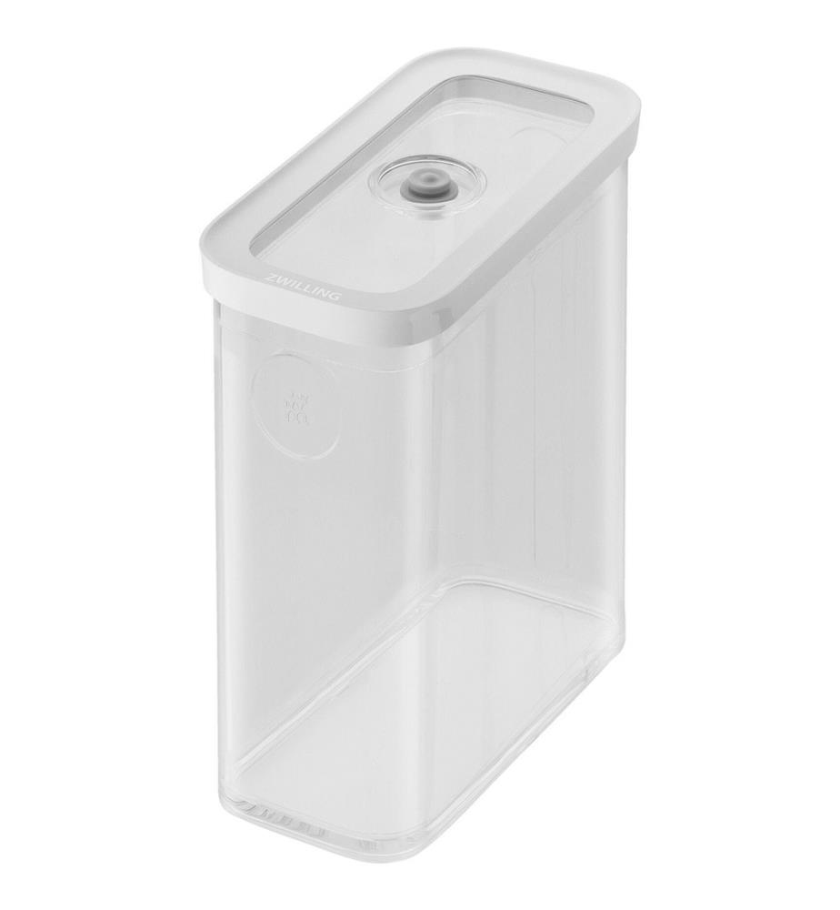 Storage Box Cube Box 3M, 22.8 x 21.4 x 10.7 cm, 2.9L -Transparent and White
