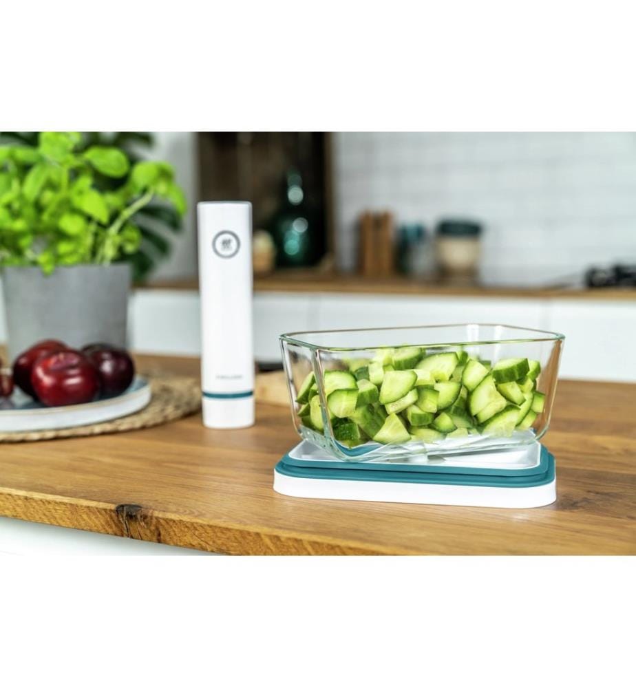 Pack of 7 glass vacuum tins - Transparent