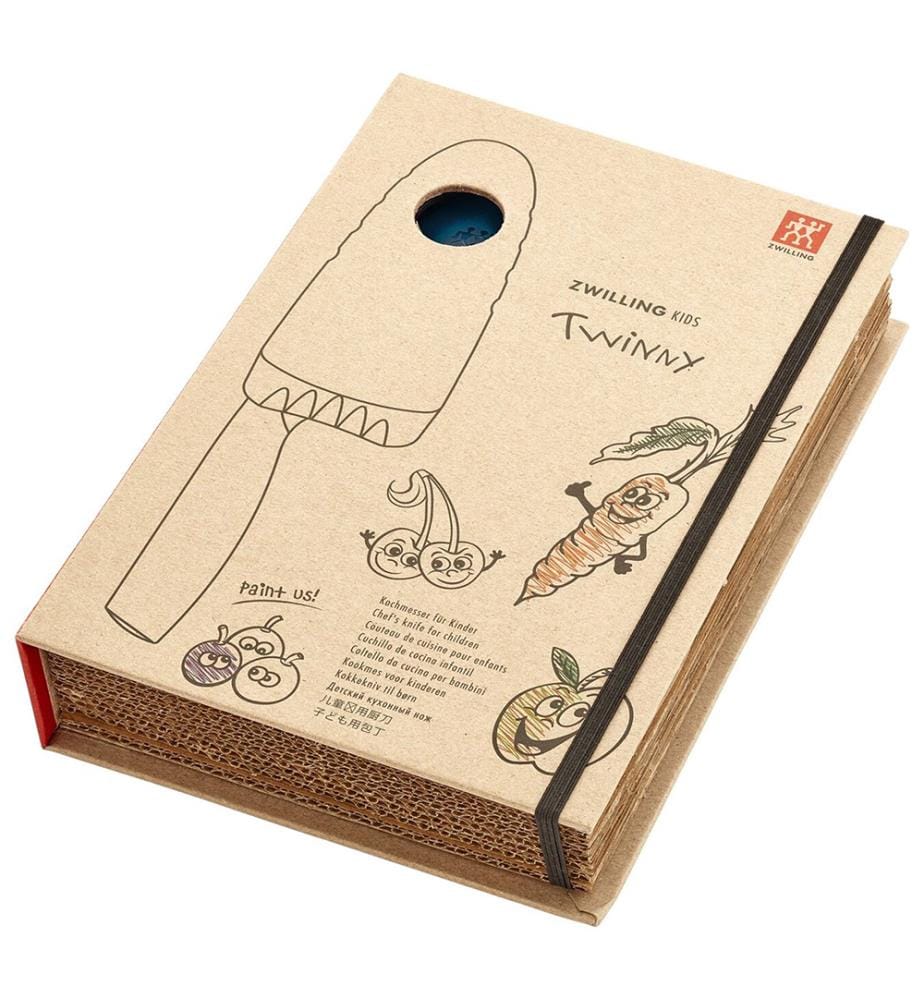 Twinny Kinderkochmesser 10 cm - Schwarz