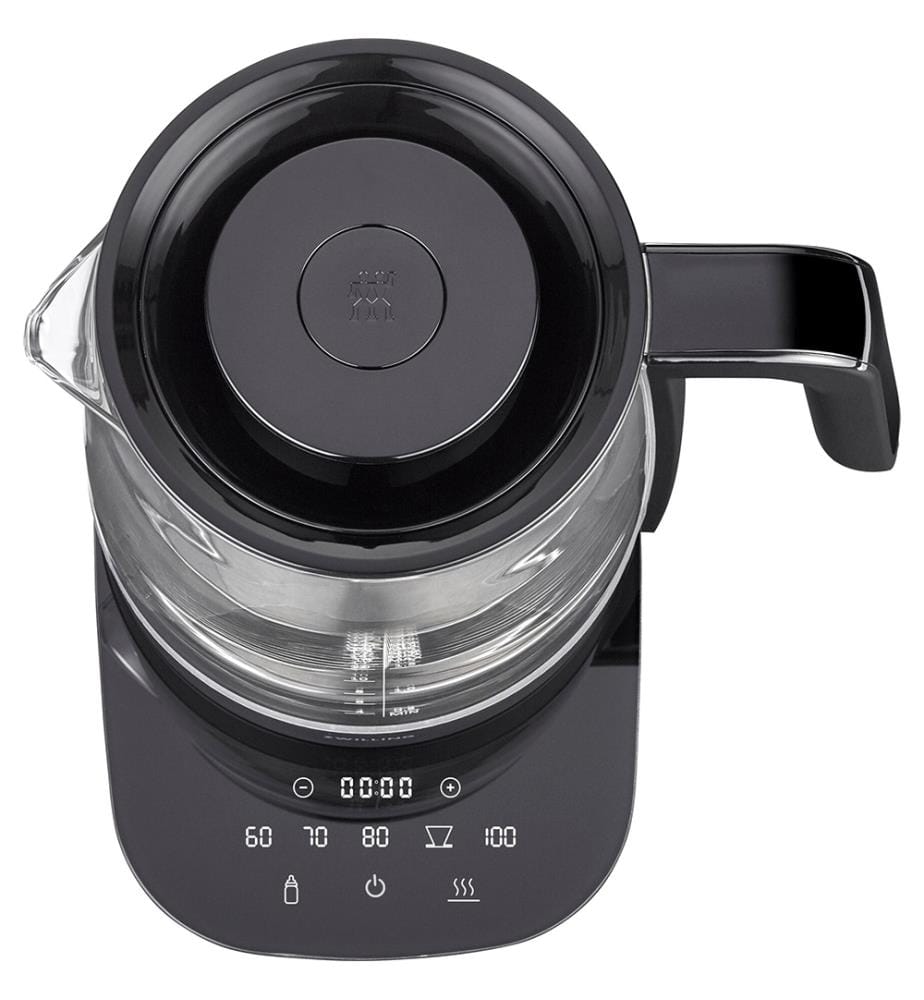 1.7L Glass Kettle - Black