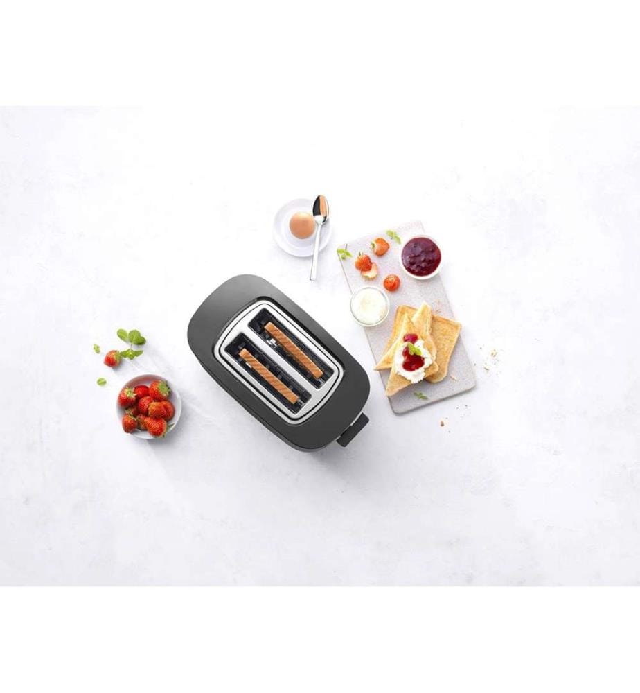 Toaster - Enfinigy - 2 slots with bun support, black