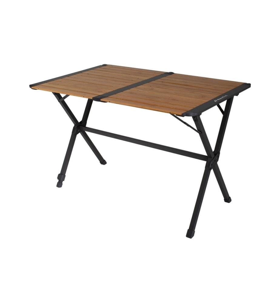 Eurotrail - Table de camping Chambery Bamboo 110 cm x 70 cm