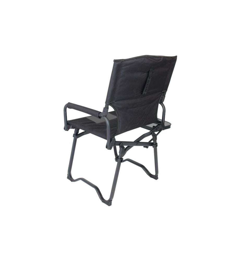 Eurotrail - Chaise de camping Chaise de metteur en scène Sisteron Noir/Anthracite