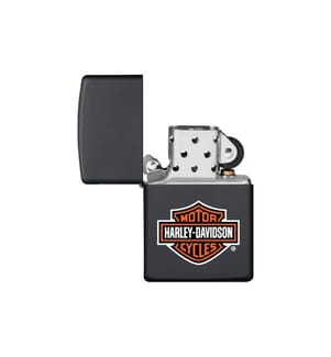 ZIPPO - Harley Davidson Bar & Shield Schwarz