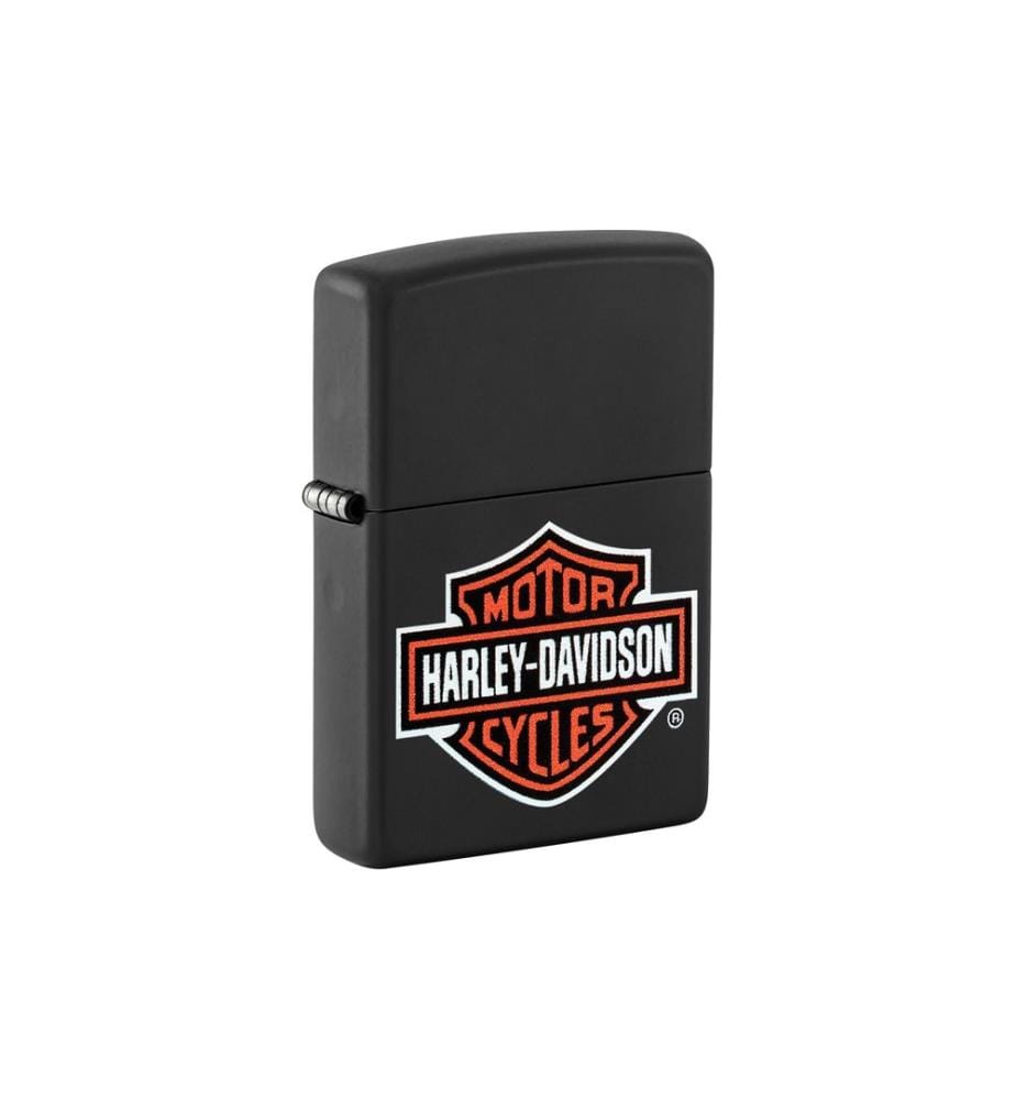 ZIPPO - Harley Davidson Bar & Shield Noir