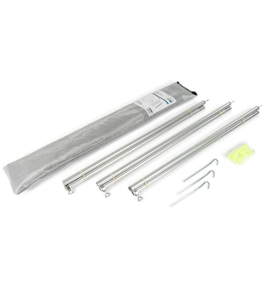 Van Equip - Set de 3 bâtons en aluminium