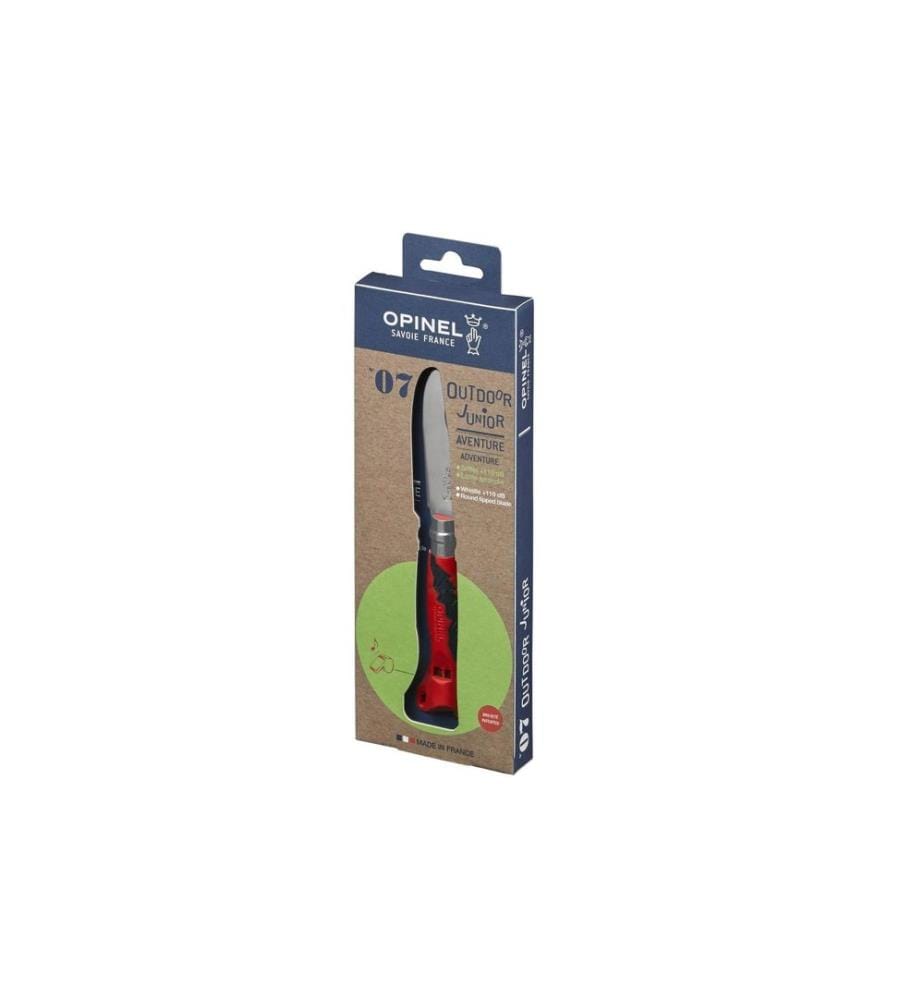 OPINEL - Kindermesser N°7 Outdoor junior Rot