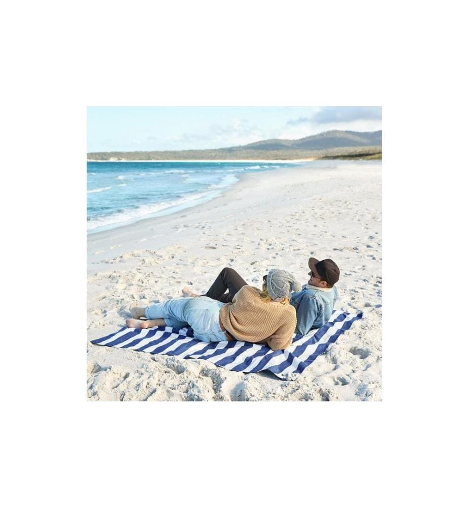 Dock & Bay - Picknickdecke Whitsunday Blue 170 x 240 cm