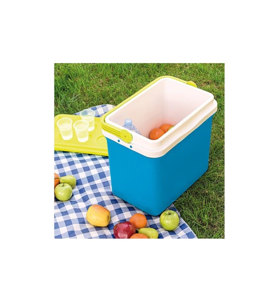 GIO STYLE - Glacière Fiesta 20 + 19.5 L, bleu/vert