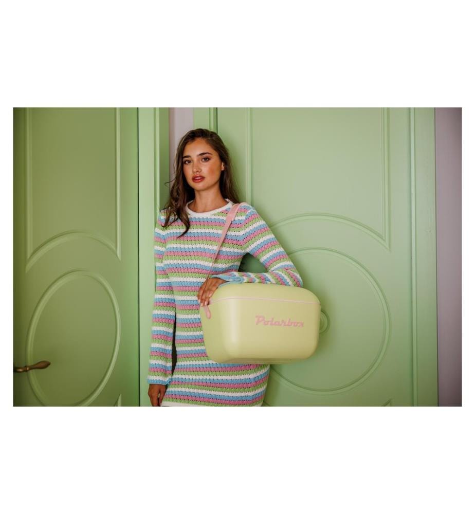 Polarbox - Retro Cooler 20 l Citron vert