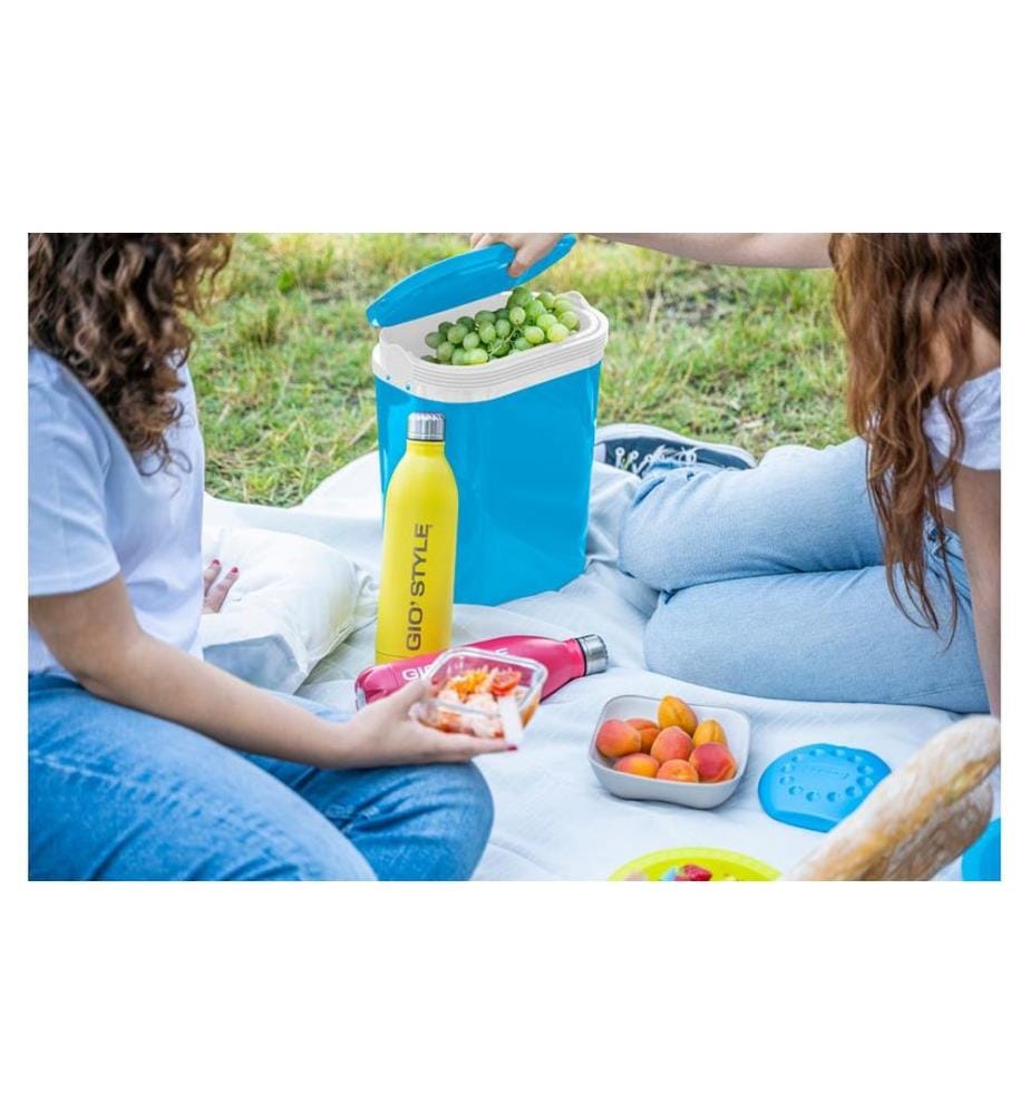 GIO STYLE - Glacière Solaris 12 litres, noir/vert